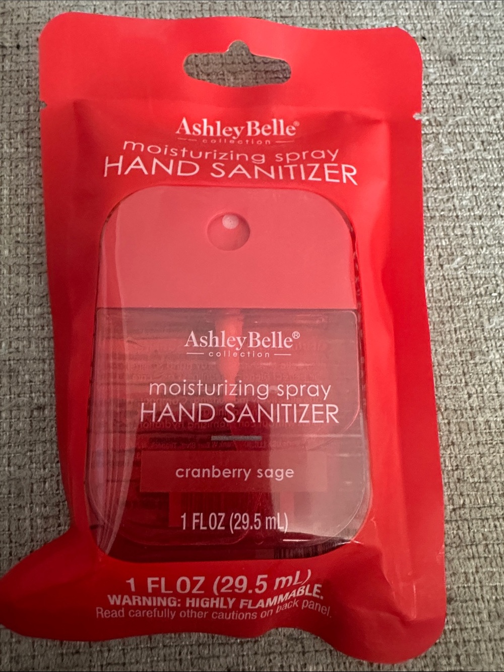 Ashley Belle Cranberry Sage Moisturizing Hand Sanitizer